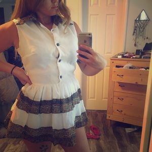 👒VINTAGE☀️ short summer dress